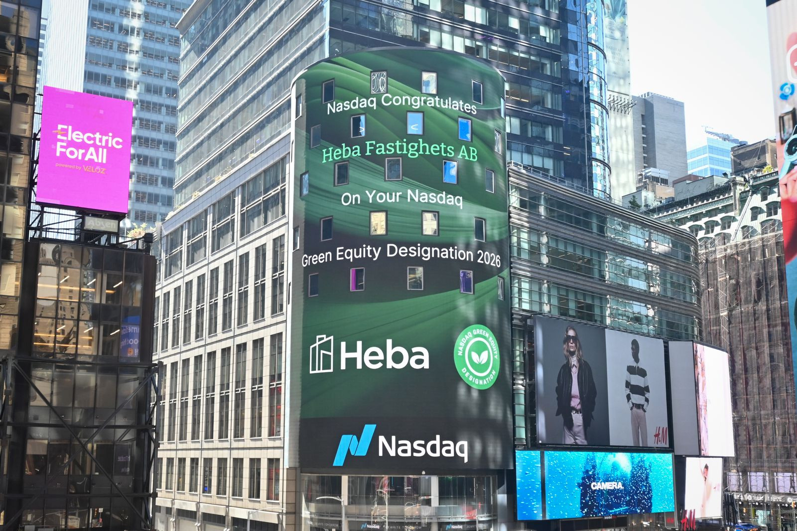 Hebas aktie behåller grön klassning på Nasdaq, bild